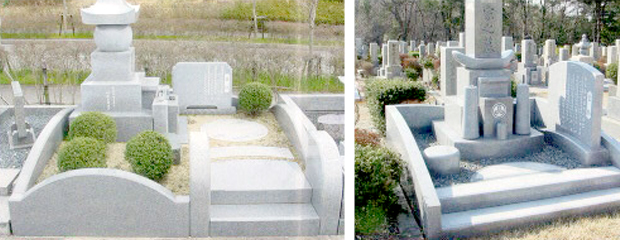 オリジナル墓石（5m²、9m²）
